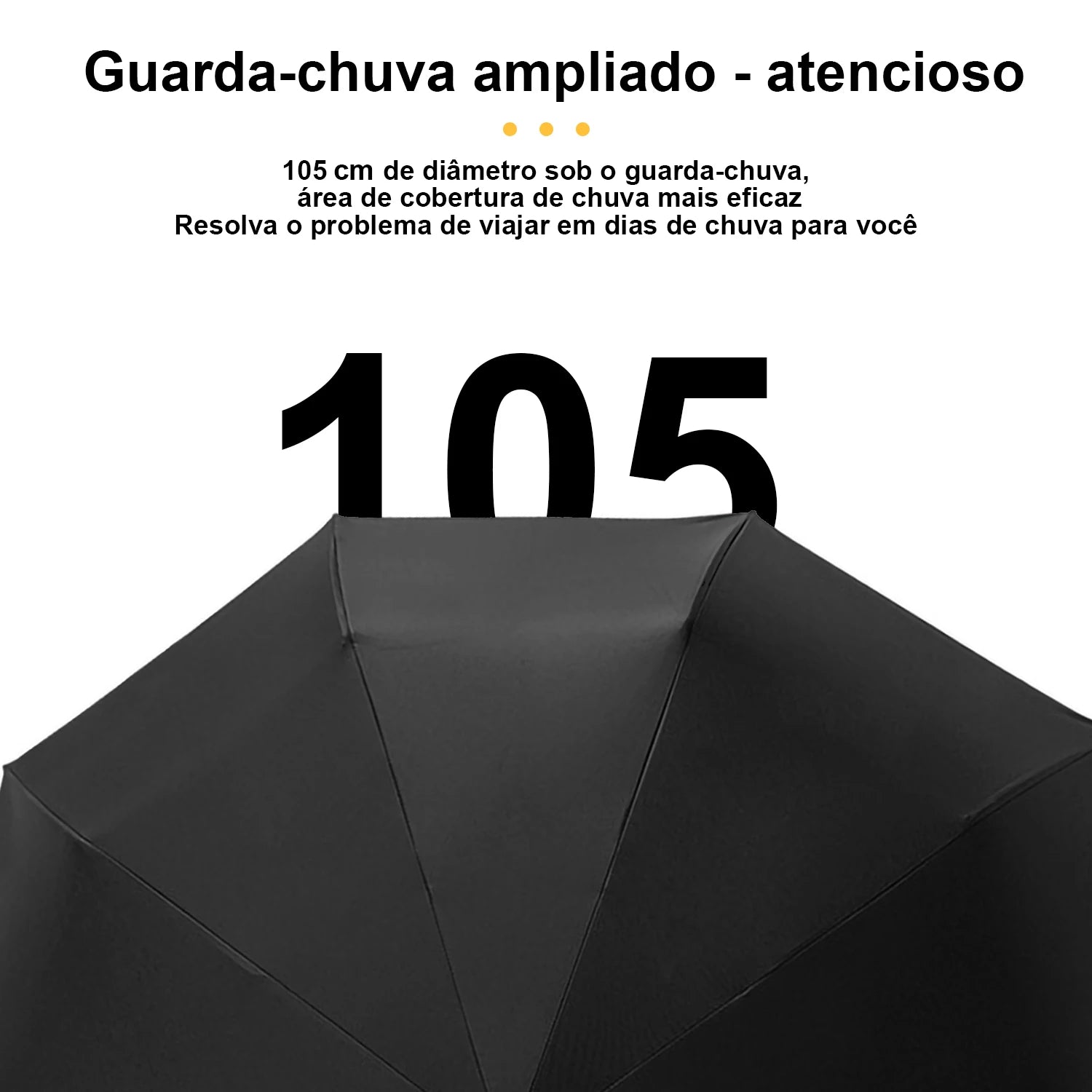 10-Bone Automatic Folding Umbrella with LED Lights, Portable Umbrella,Ultraviolet,Thick and Durable,Windproof,Rainproof,Umbrella