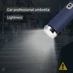 Fully Automatic UV Umbrella With LED Flashlight Reflective Stripe Reverse Umbrellas For Tesla Model 3 Model X Model S Model Y