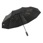 10-Bone Automatic Folding Umbrella with LED Lights, Portable Umbrella,Ultraviolet,Thick and Durable,Windproof,Rainproof,Umbrella