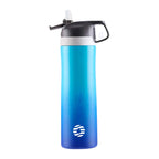 FEIJIAN 316 Stainless Steel Thermal Water Bottle, Multicolor Gradual Water Bottle, Vacuum Insulation For Fitness, Fashion