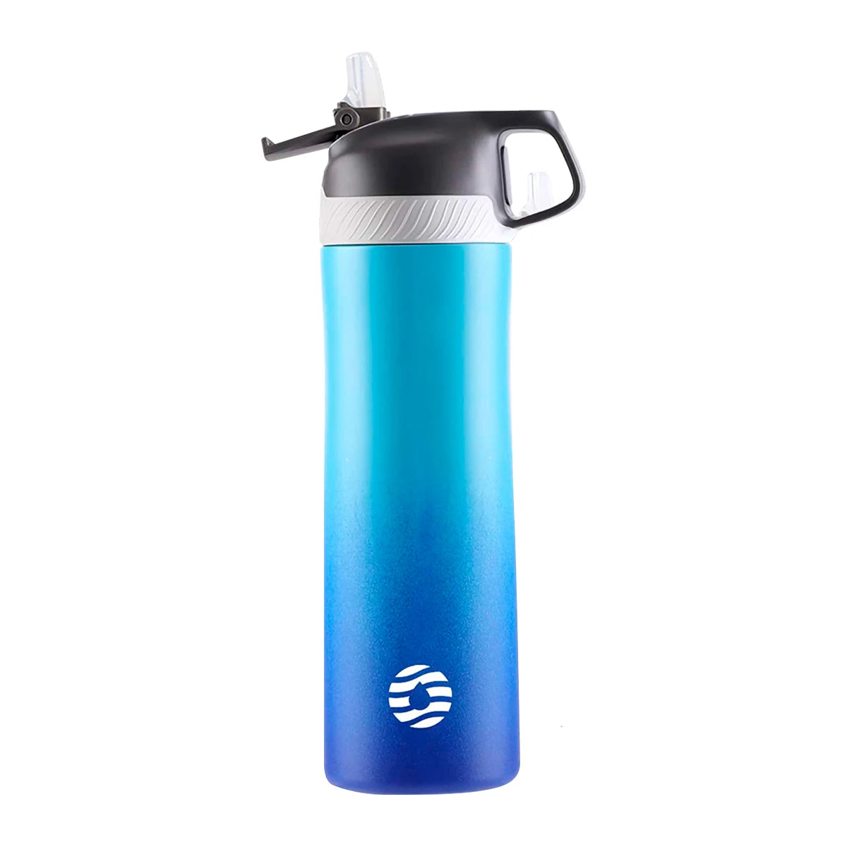 FEIJIAN 316 Stainless Steel Thermal Water Bottle, Multicolor Gradual Water Bottle, Vacuum Insulation For Fitness, Fashion