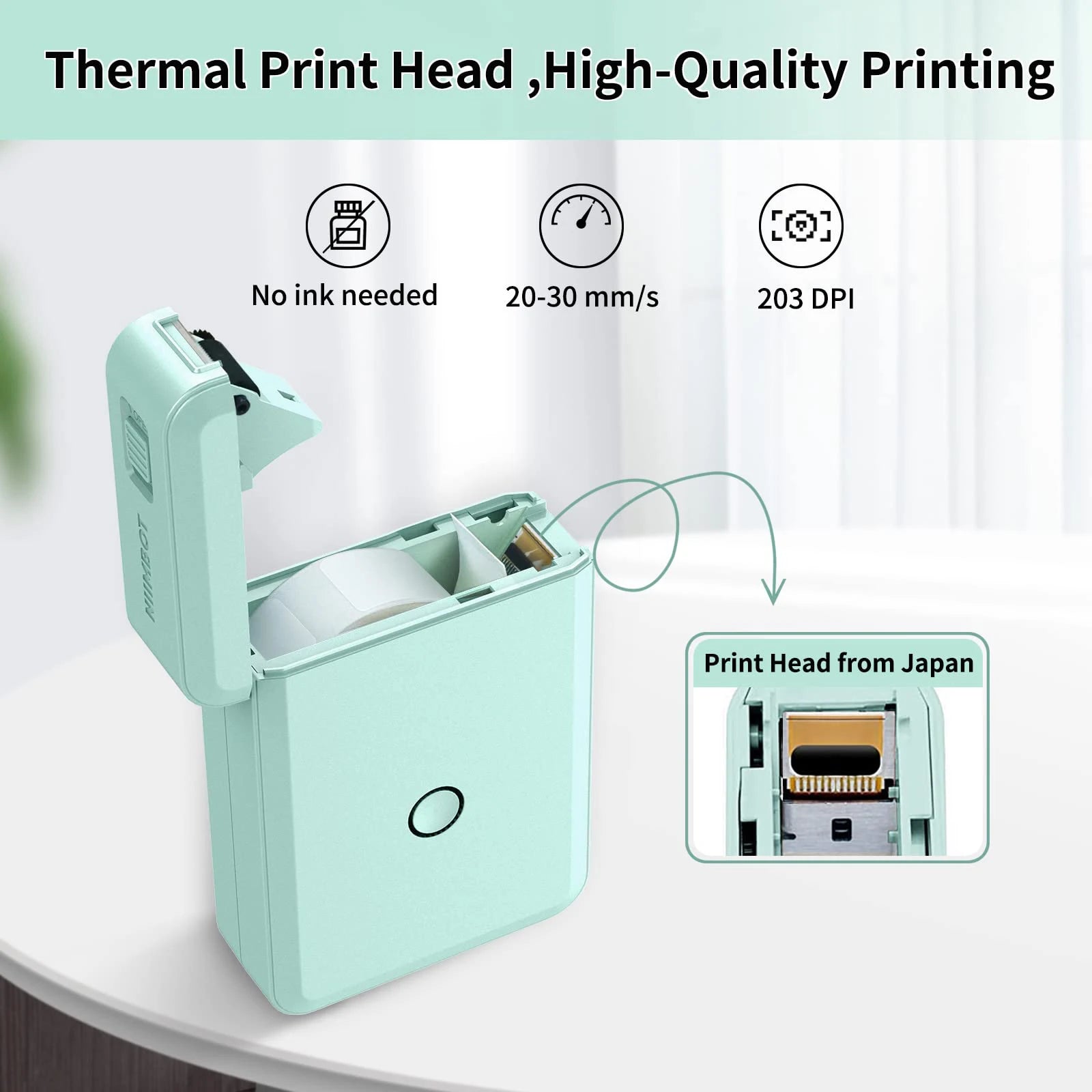 Niimbot D110 Mini Portable Thermal Printer Without Ink Self-Adhesive Label Maker Printer For Self-Adhesive Labeling Device NEW