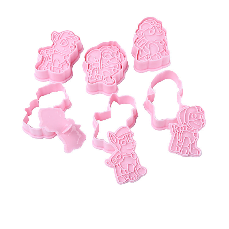 Kit de Moldes Multiuso Patrulha Canina (Biscoitos, Chocolates e Mais)