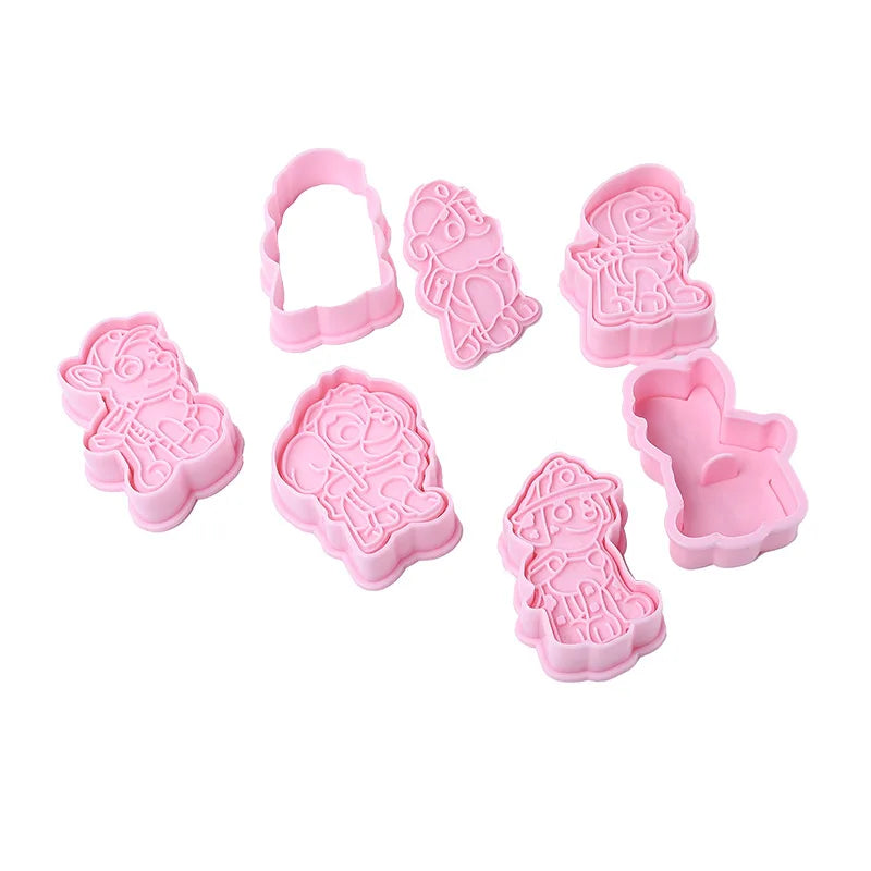 Kit de Moldes Multiuso Patrulha Canina (Biscoitos, Chocolates e Mais)