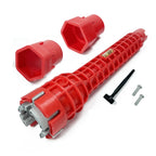 8-in-1 Pipe Wrench Kitchen Sink Faucet Pipe Repair Tool Set Double Head Wrench Plumbing Installation Tool