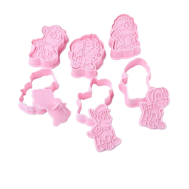 Kit de Moldes Multiuso Patrulha Canina (Biscoitos, Chocolates e Mais)