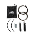 Skid Steel Rope, Ball Bearings, High Weighted, Non-slip Handles, Fitness Workout, Fast Speed, Slim Body