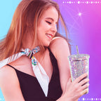 750ml Stainless Steel Double Layer Thermal Bottle for Women Glitter Cup Rhinestone Gift Water Bottle 600 ml