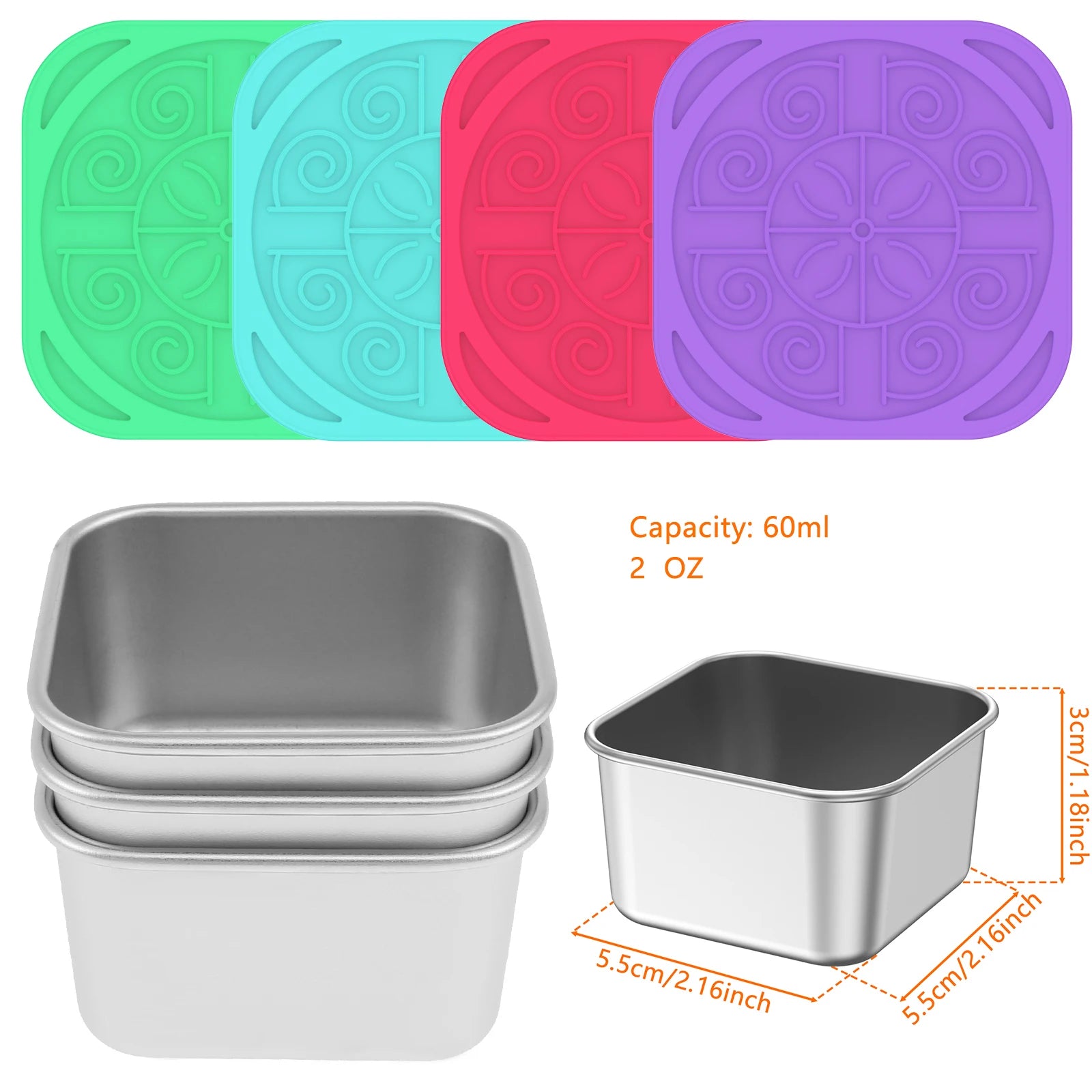 Pote para Lanche - 60ml / 180ml