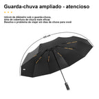 10-Bone Automatic Folding Umbrella with LED Lights, Portable Umbrella,Ultraviolet,Thick and Durable,Windproof,Rainproof,Umbrella