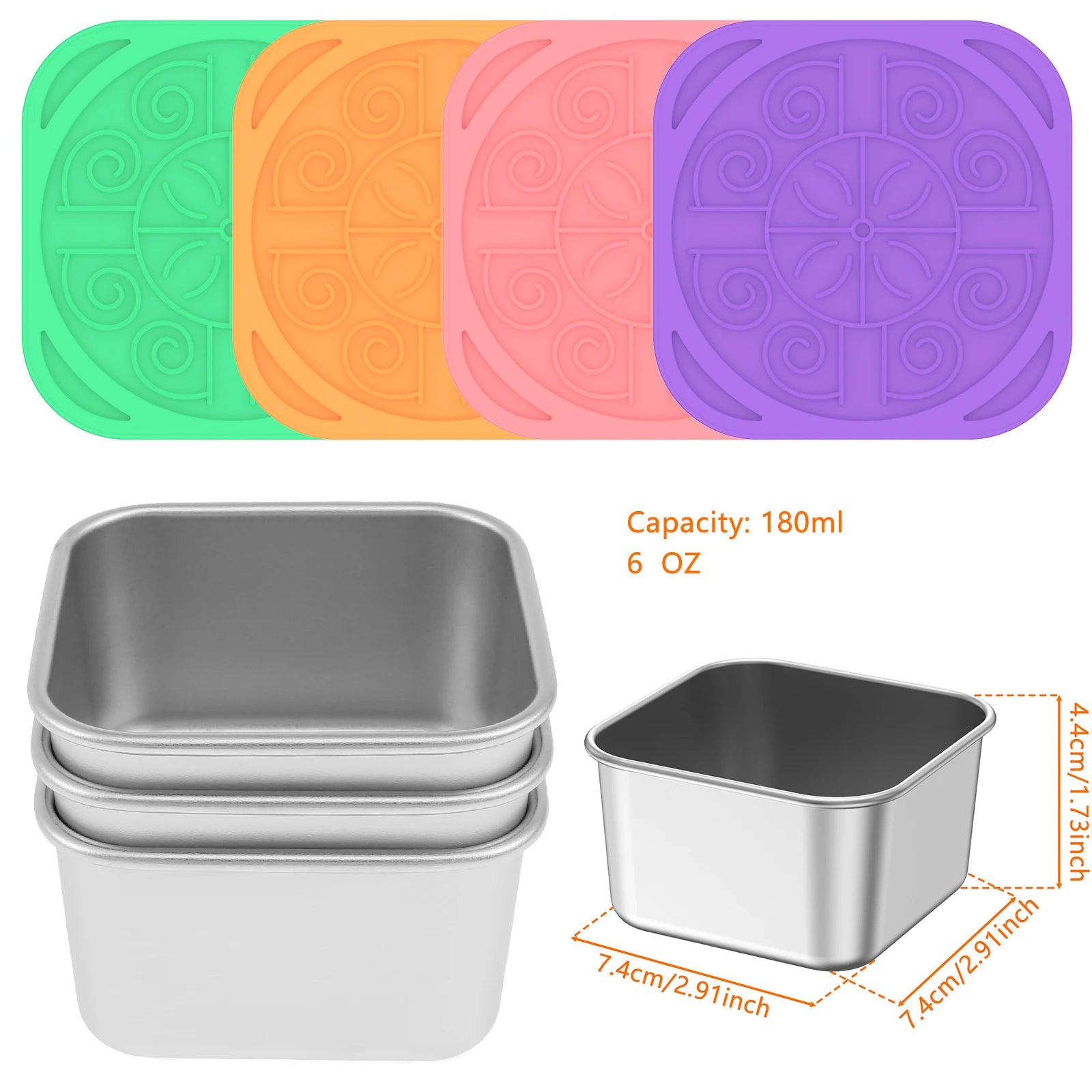 Pote para Lanche - 60ml / 180ml