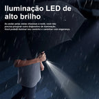 10-Bone Automatic Folding Umbrella with LED Lights, Portable Umbrella,Ultraviolet,Thick and Durable,Windproof,Rainproof,Umbrella