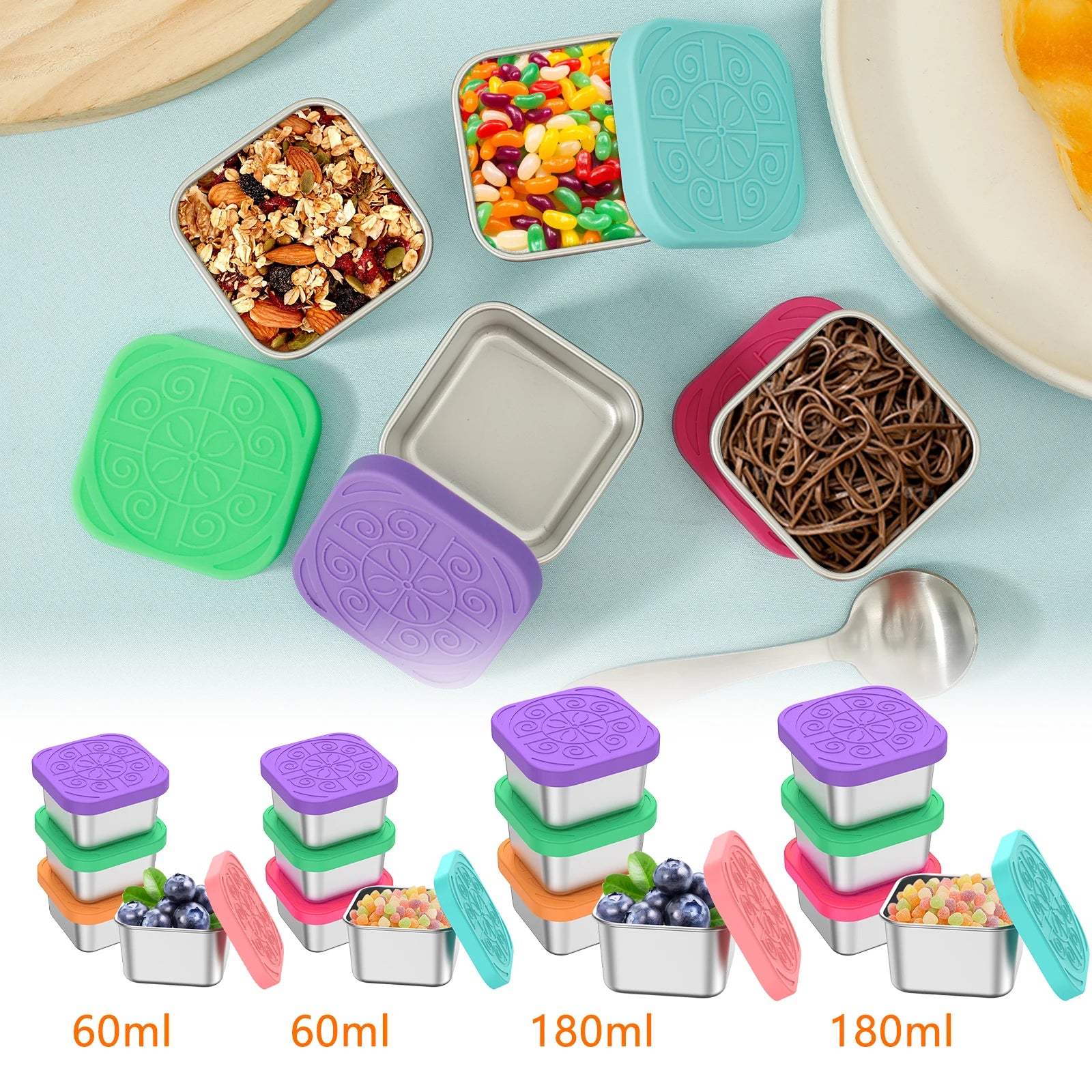 Pote para Lanche - 60ml / 180ml