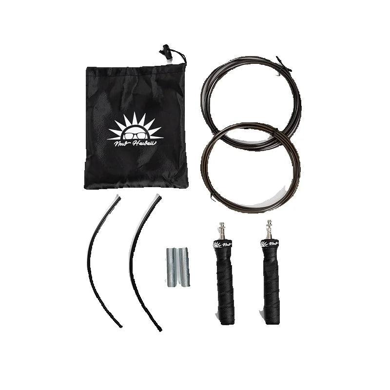 Skid Steel Rope, Ball Bearings, High Weighted, Non-slip Handles, Fitness Workout, Fast Speed, Slim Body